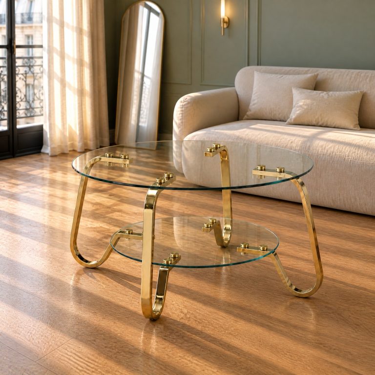 Table Basse Verre Trempé Aube